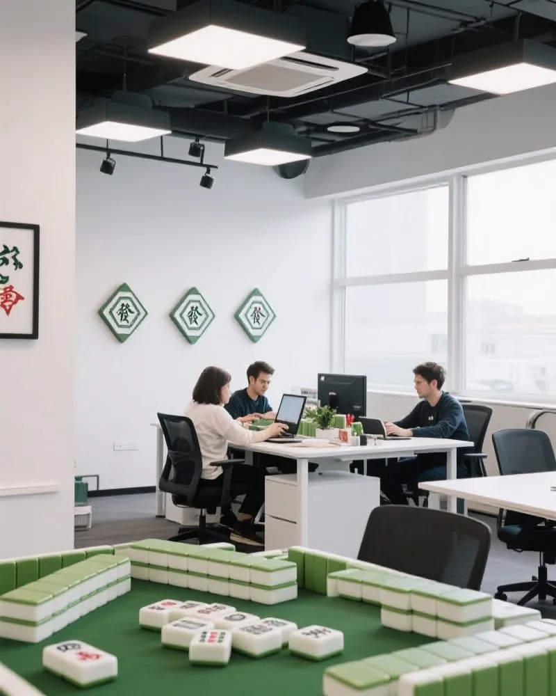 上海麻将乐网络科技有限公司办公环境